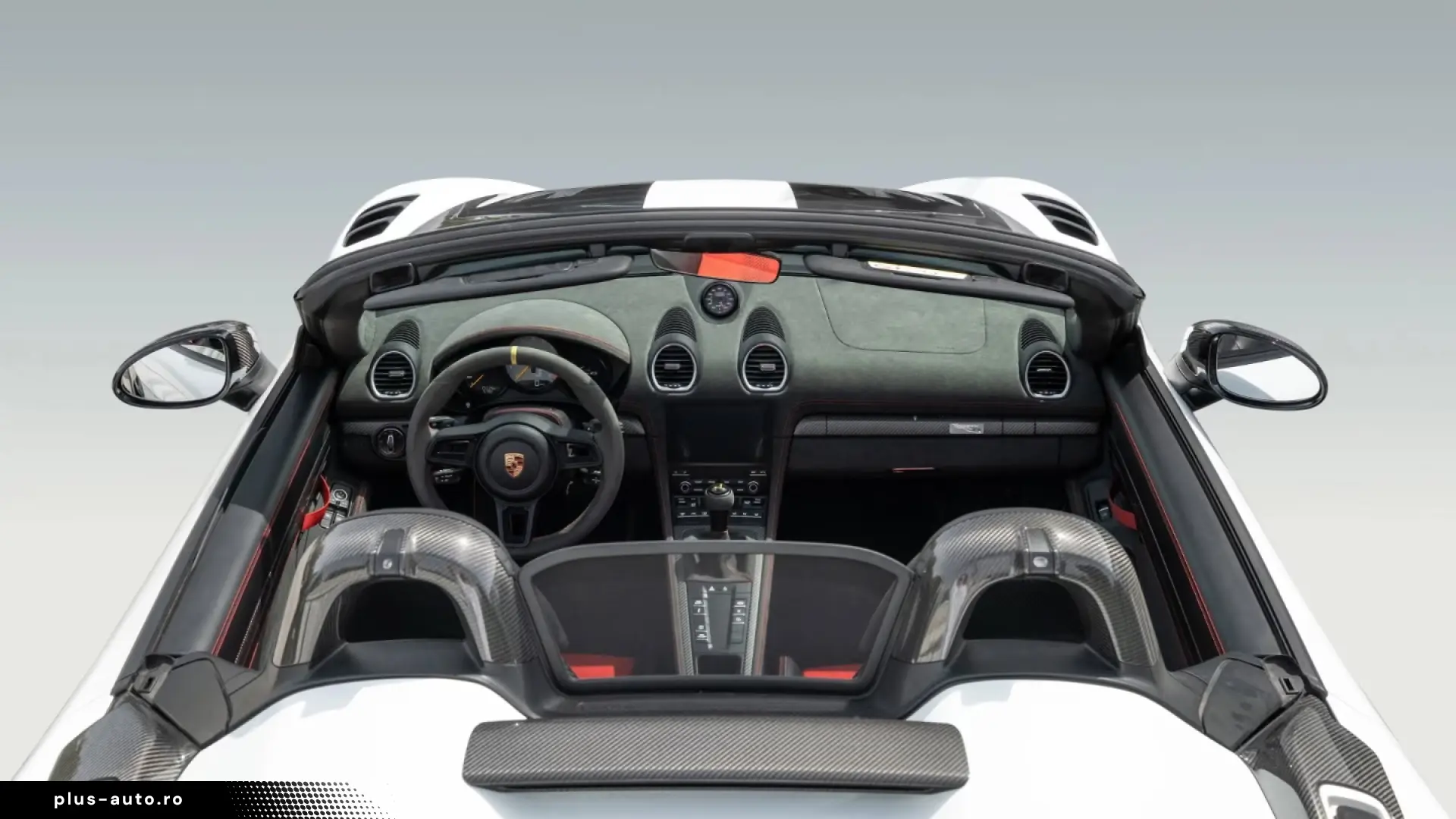 Porsche 718 Spyder RS ​​Weissach Package BOSE RearCamera