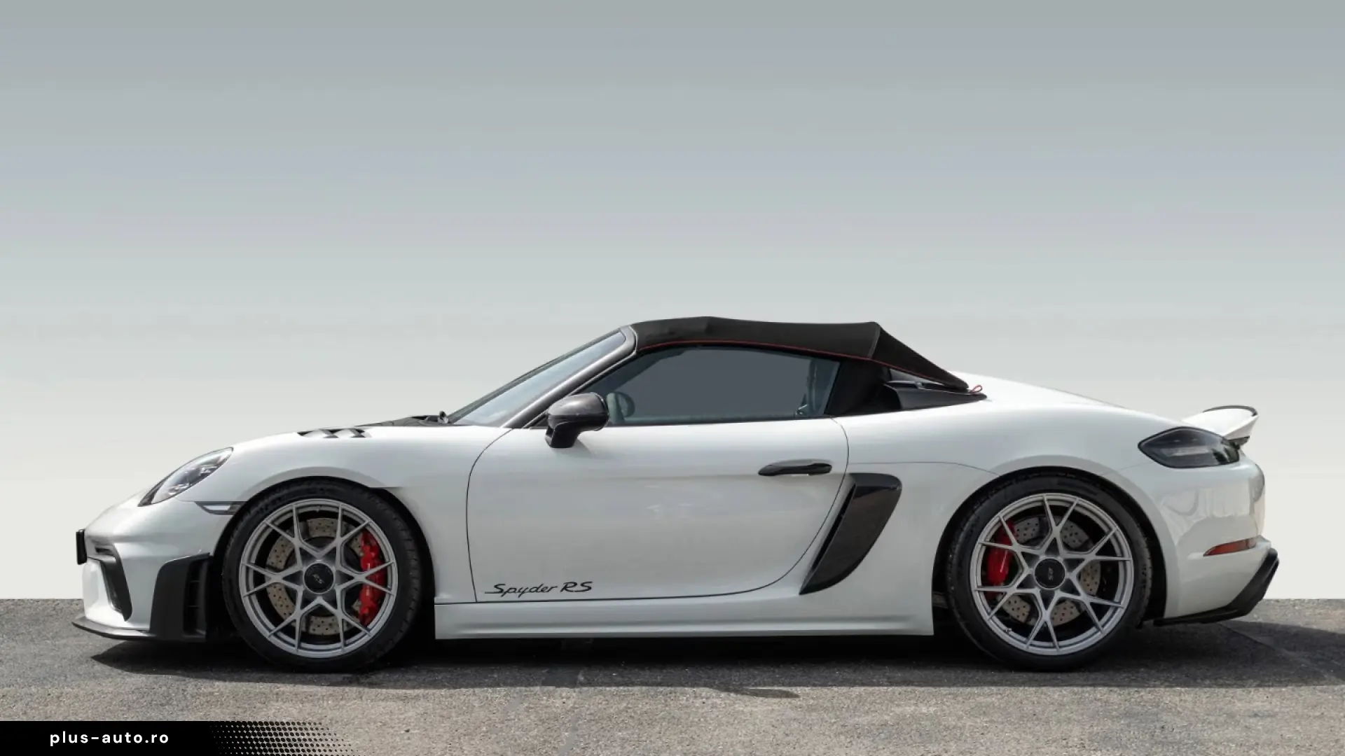Porsche 718 Spyder RS ​​Weissach Package BOSE RearCamera