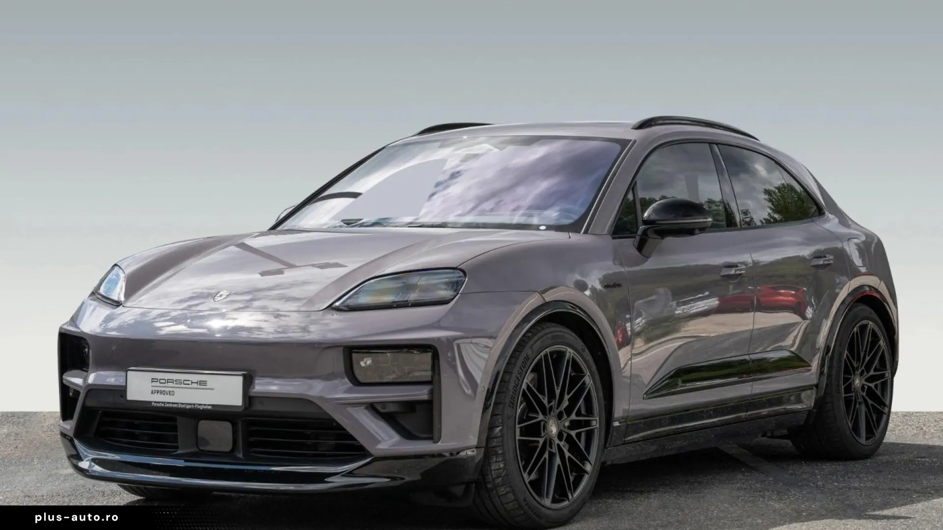 Porsche Macan Electric Turbo Burmester passenger display