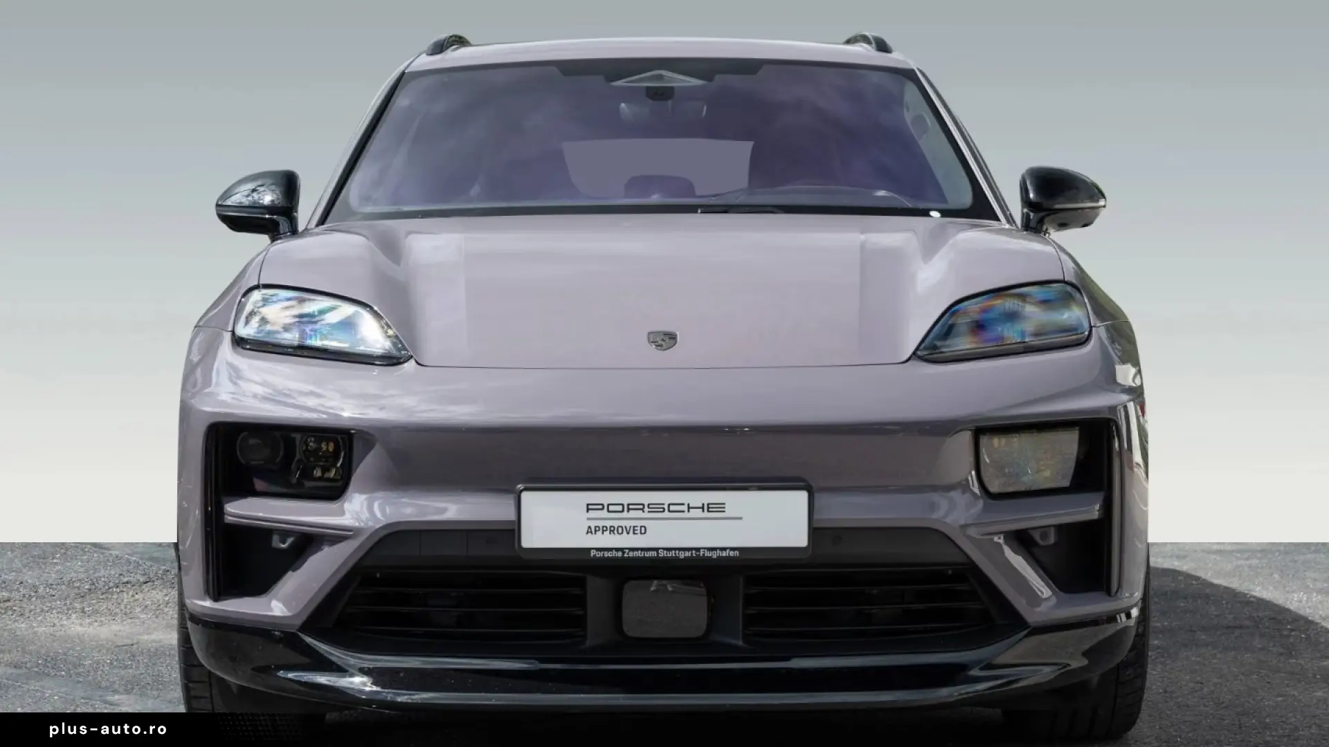 Porsche Macan Electric Turbo Burmester passenger display