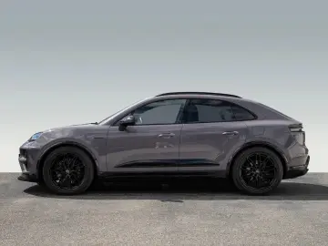 Porsche Macan Electric Turbo Burmester passenger display