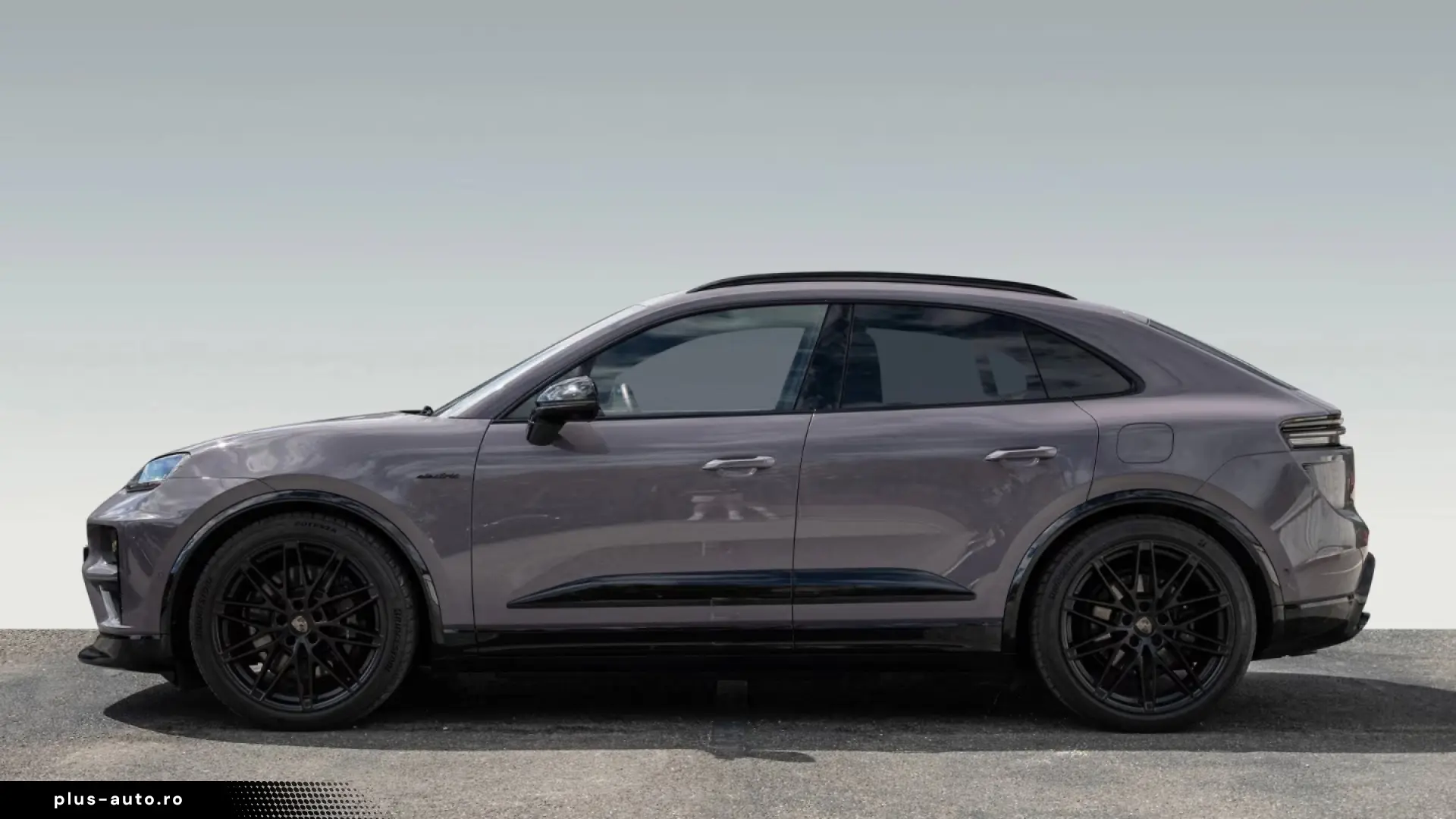 Porsche Macan Electric Turbo Burmester passenger display