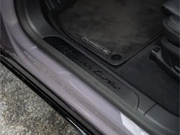 Porsche Macan Electric Turbo Burmester passenger display
