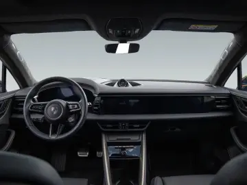 Porsche Macan Electric Turbo Burmester passenger display