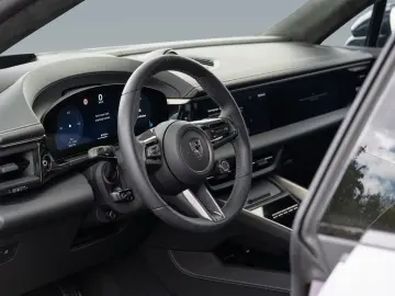 Porsche Macan Electric Turbo Burmester passenger display