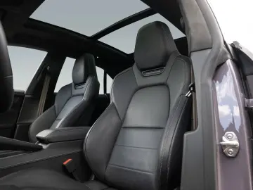 Porsche Macan Electric Turbo Burmester passenger display