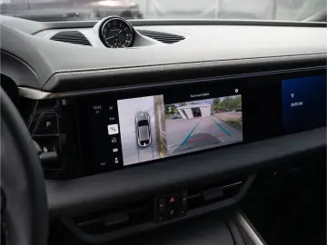 Porsche Macan Electric Turbo Burmester passenger display