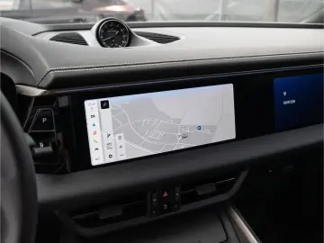 Porsche Macan Electric Turbo Burmester passenger display