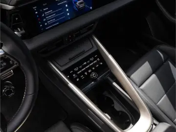 Porsche Macan Electric Turbo Burmester passenger display
