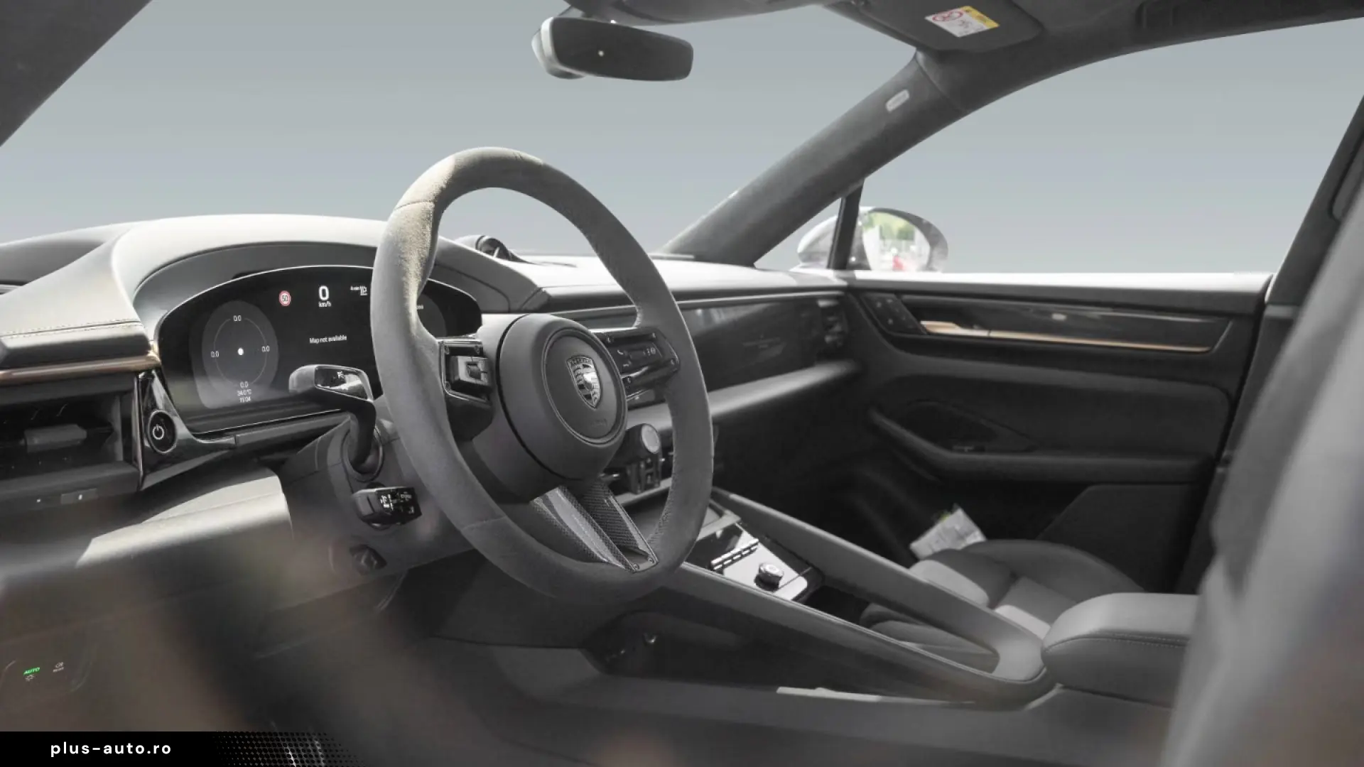 Porsche Macan Electric Turbo HeadUp rear axle steering