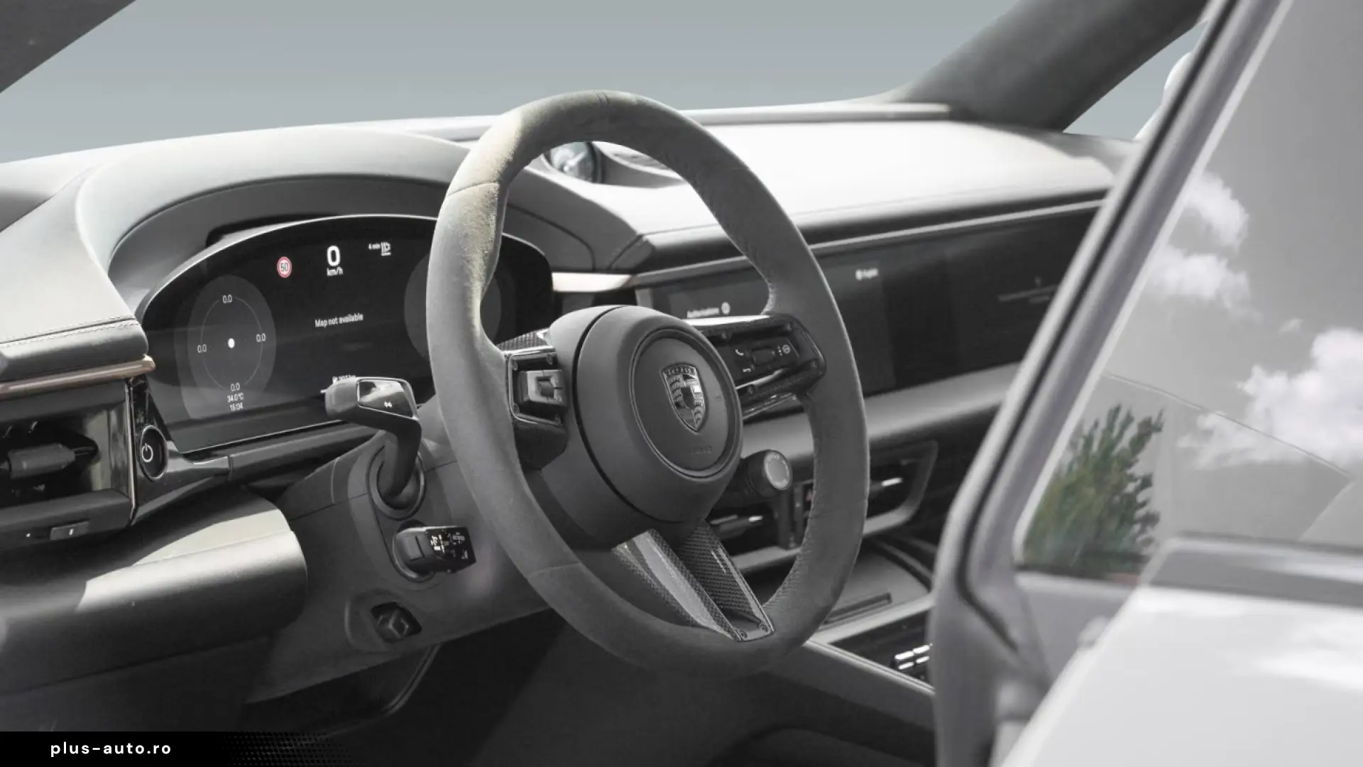 Porsche Macan Electric Turbo HeadUp rear axle steering