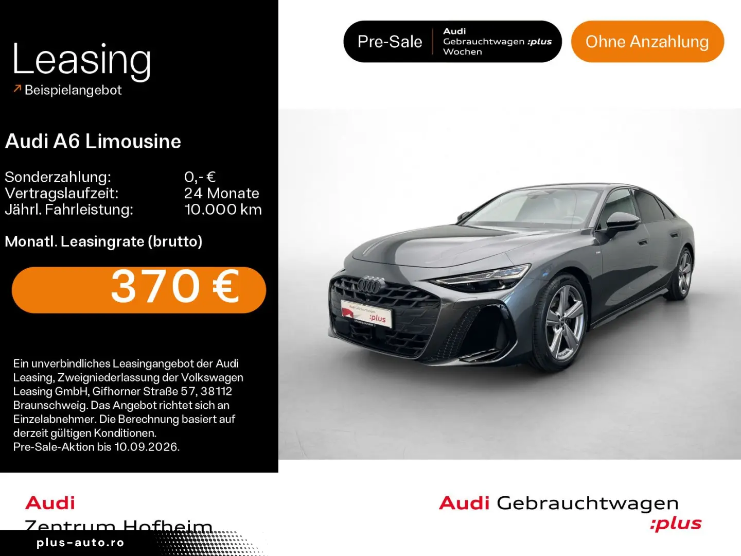AUDI A6 Limousine 40 TFSI 2x S line S tro B&O HUD LED