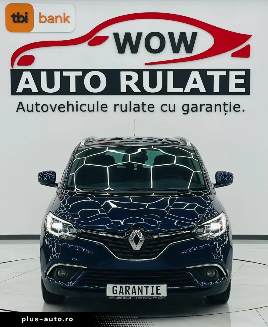 RENAULT GRAND SCENIC 2017 1.5D E6 Garantie 12 Luni Rate Avan
