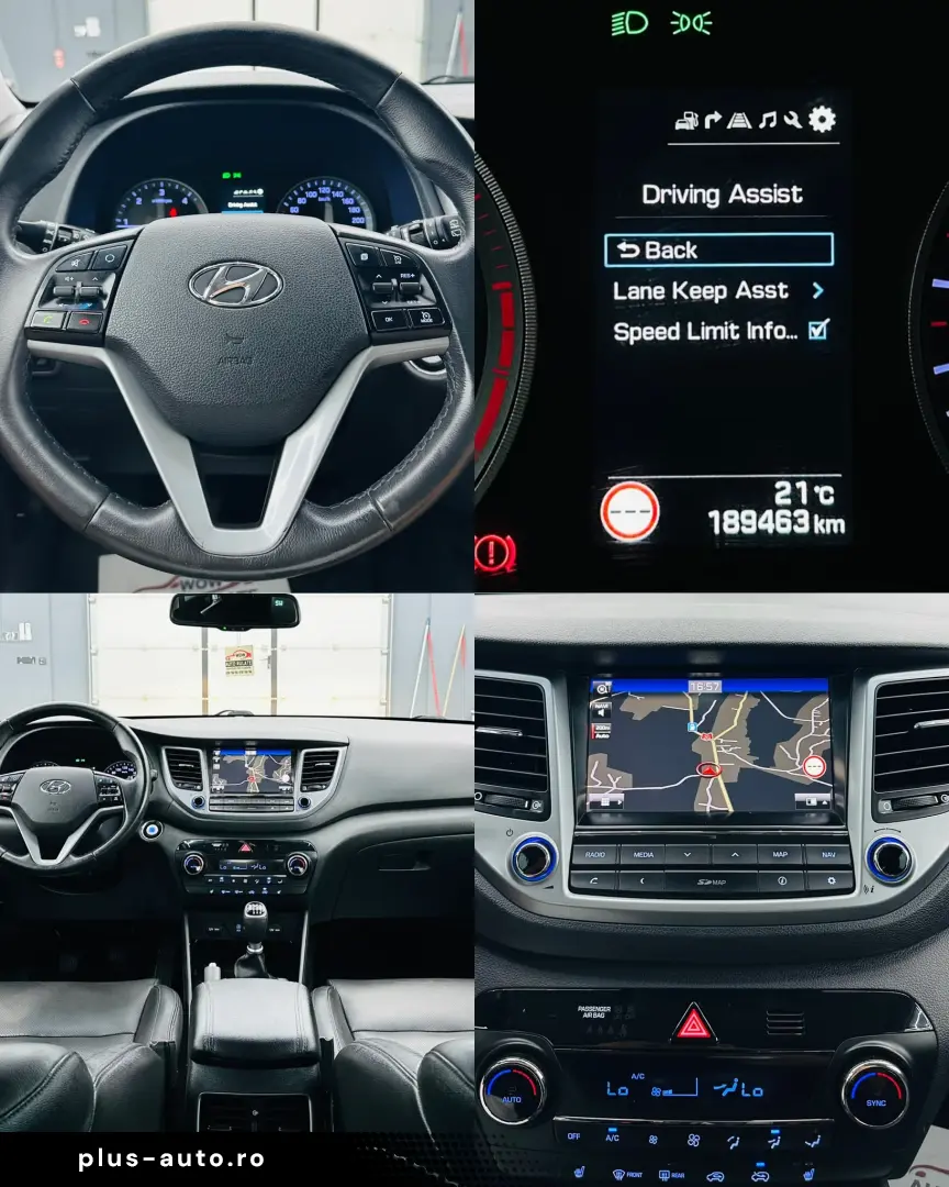 HYUNDAI TUCSON 2018 1.7D E6 Garantie 12 Luni Rate Avans 0 Do