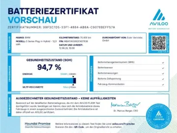 BMW 530 e Limo M-Sport HUD Laser Leder KomfortZugang
