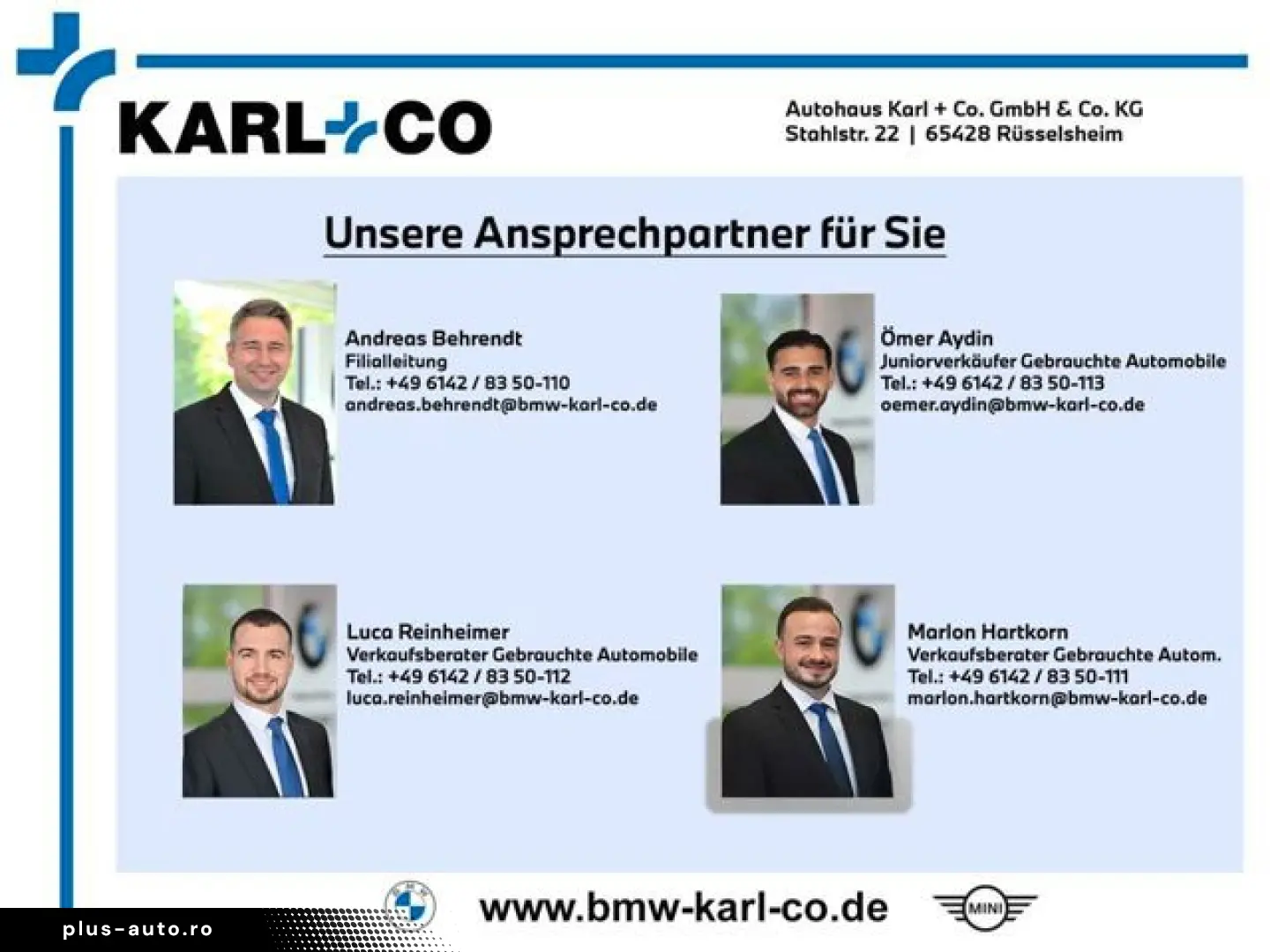BMW 530 e M Sportpaket Navi H&K Head Up Park-Assiste
