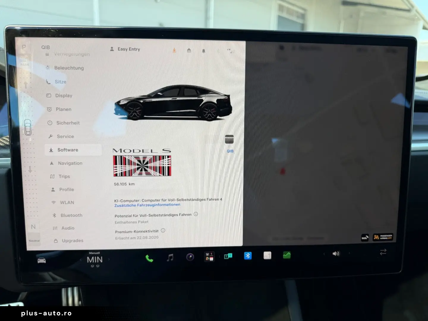 TESLA MODEL S PLAID  MATRIX LED FULL SELF DRIVE  HW4