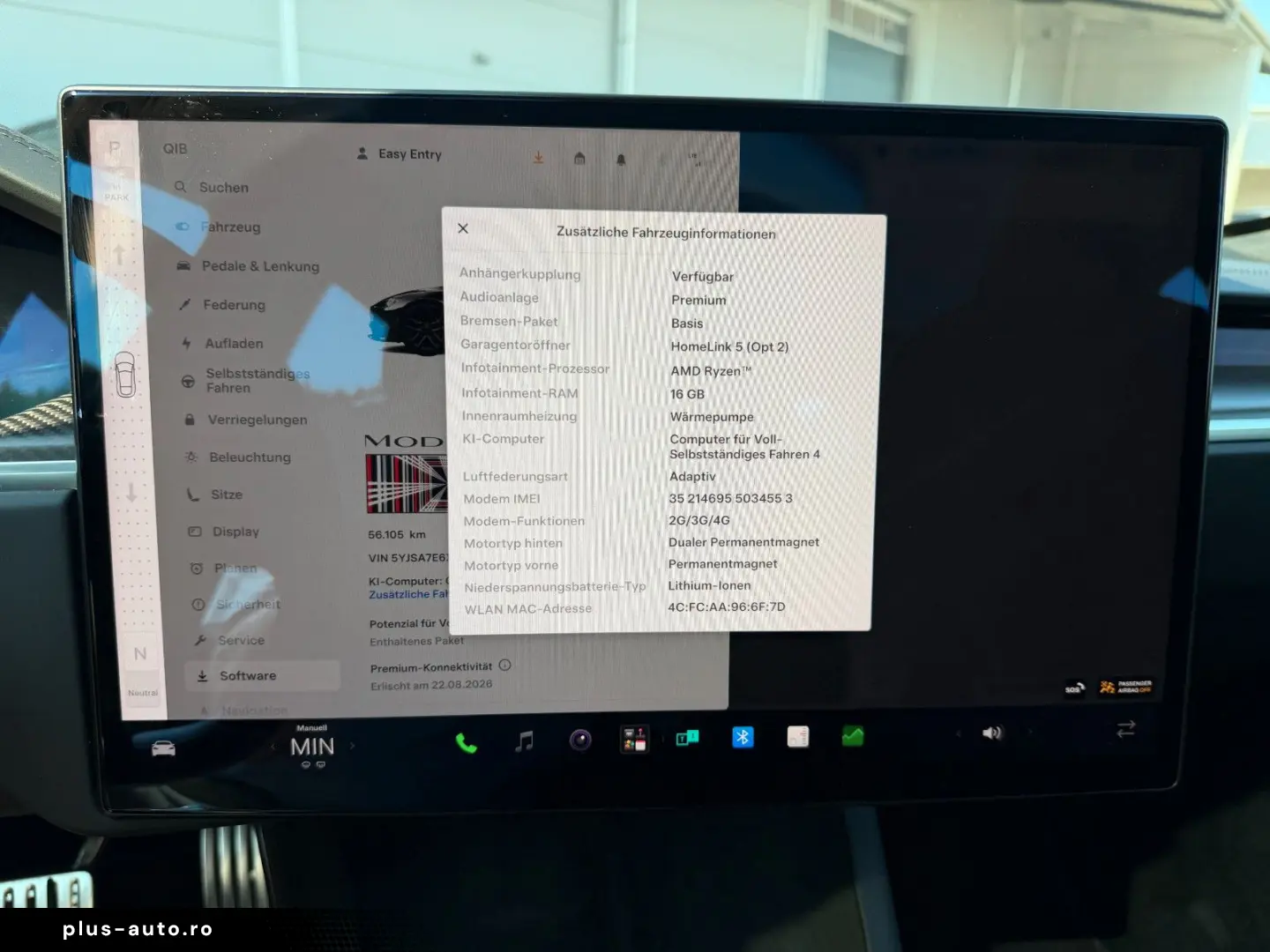 TESLA MODEL S PLAID  MATRIX LED FULL SELF DRIVE  HW4
