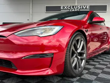 TESLA MODEL S PALLADIUM   FULL SELF DRIVE 4  ULTRA RED