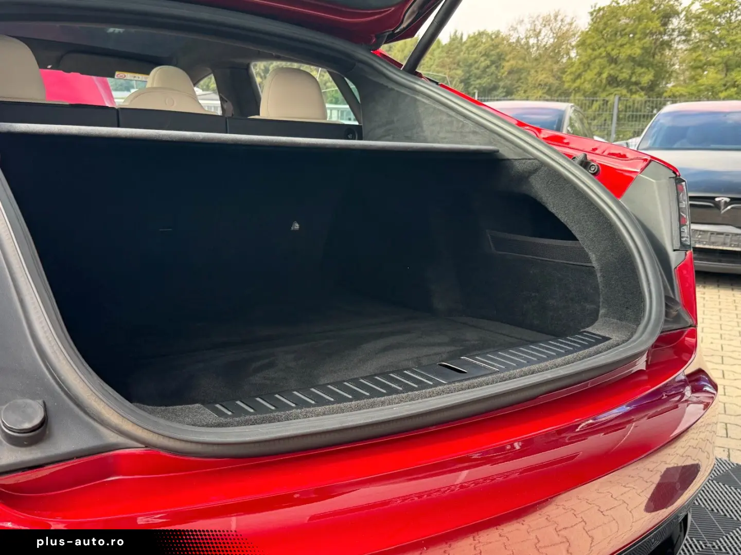 TESLA MODEL S PALLADIUM   FULL SELF DRIVE 4  ULTRA RED