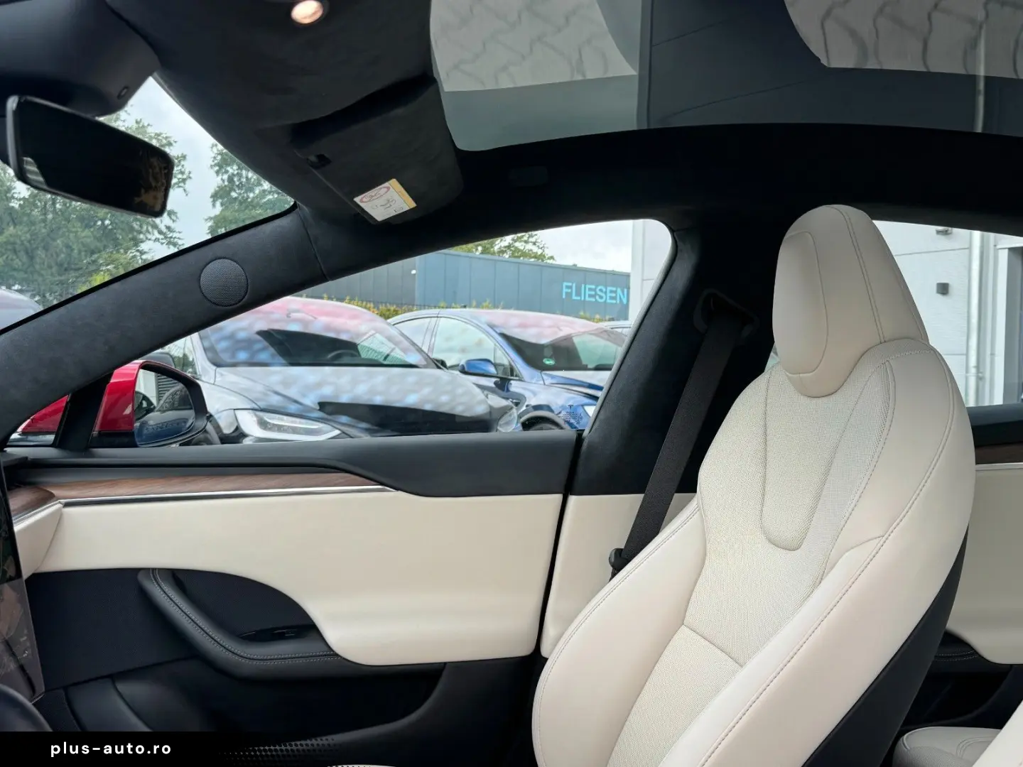 TESLA MODEL S PALLADIUM   FULL SELF DRIVE 4  ULTRA RED