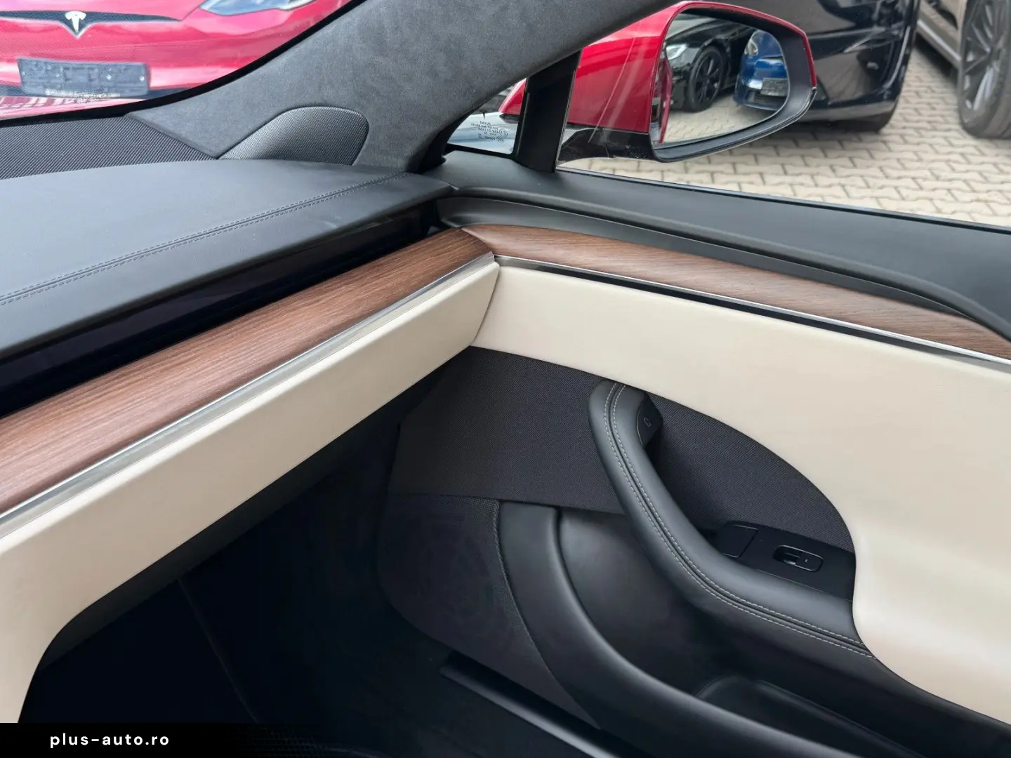TESLA MODEL S PALLADIUM   FULL SELF DRIVE 4  ULTRA RED