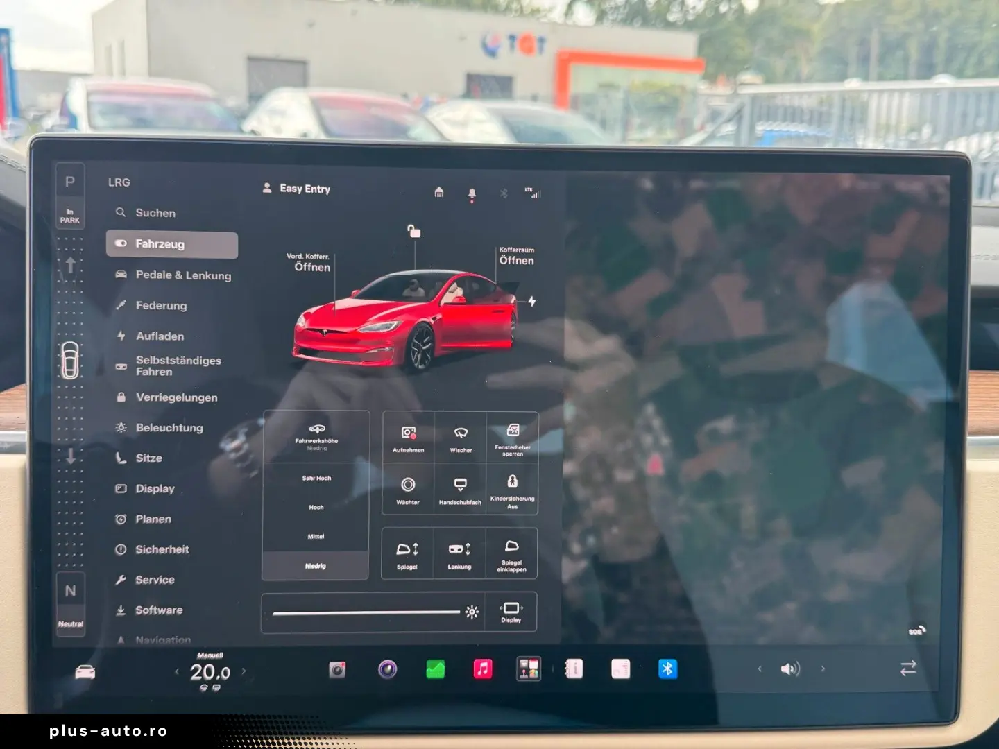 TESLA MODEL S PALLADIUM   FULL SELF DRIVE 4  ULTRA RED