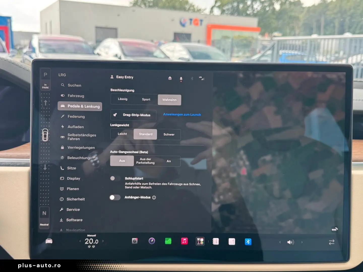 TESLA MODEL S PALLADIUM   FULL SELF DRIVE 4  ULTRA RED
