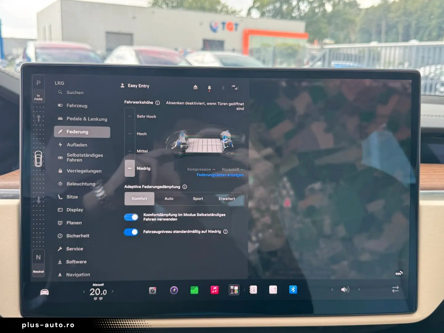 TESLA MODEL S PALLADIUM   FULL SELF DRIVE 4  ULTRA RED