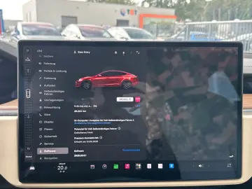 TESLA MODEL S PALLADIUM   FULL SELF DRIVE 4  ULTRA RED