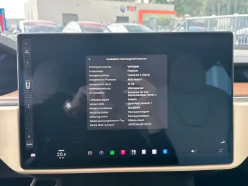 TESLA MODEL S PALLADIUM   FULL SELF DRIVE 4  ULTRA RED