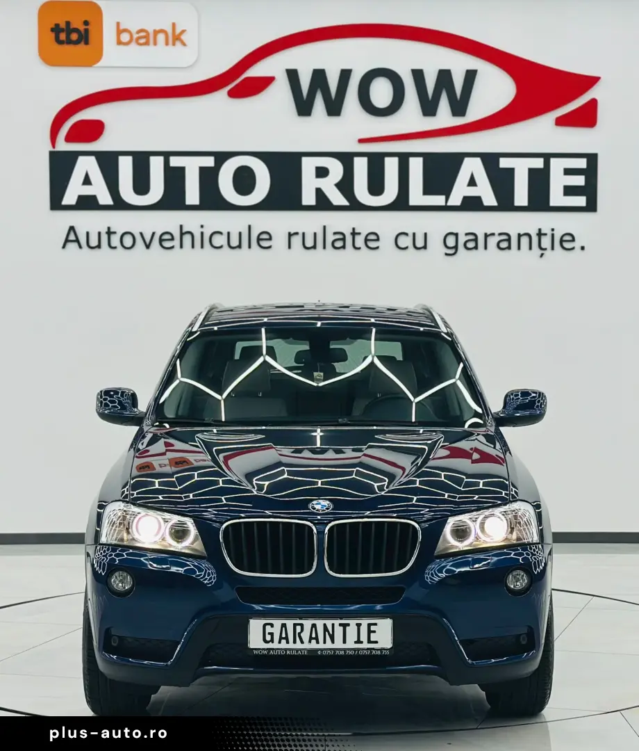 BMW X3 2012 2.0D E5 Garantie 12 Luni Rate Avans 0 Doar Cu Bu