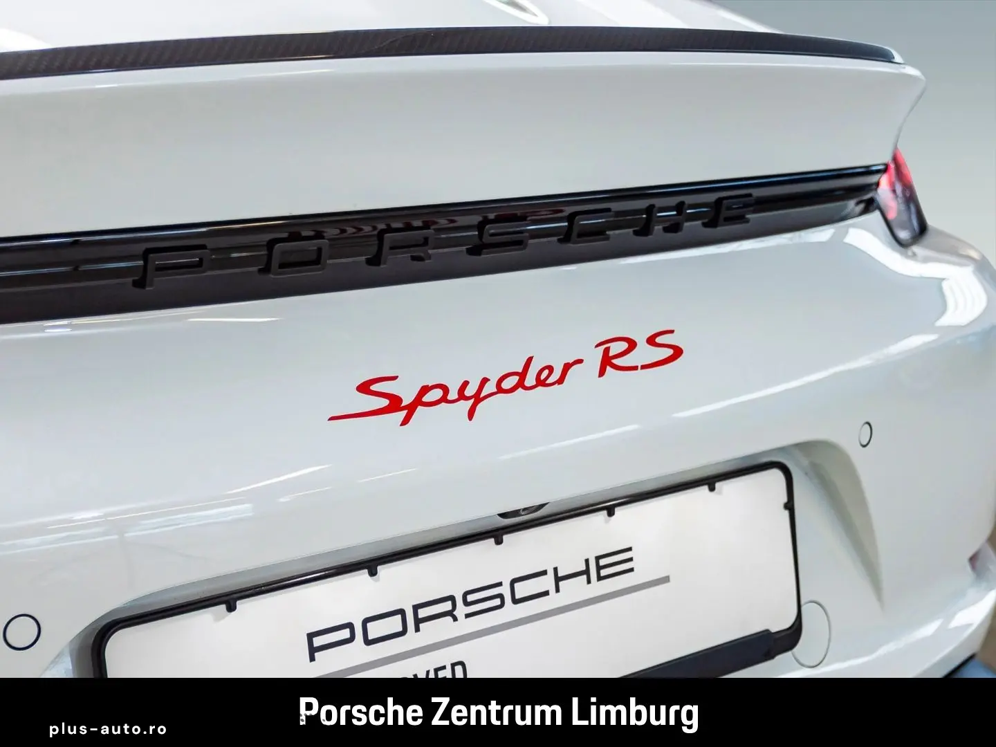 PORSCHE 718 Spyder RS Liftsystem-VA Weissach-Paket BOSE