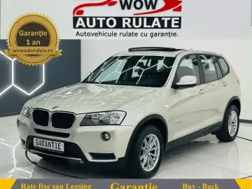 BMW X3 2012 2.0D E5 Garantie 12 Luni Rate Avans 0 Doar Cu Bu