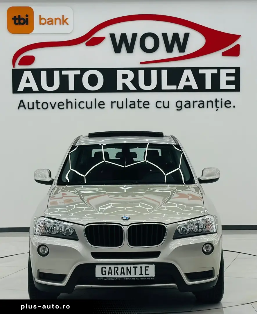 BMW X3 2012 2.0D E5 Garantie 12 Luni Rate Avans 0 Doar Cu Bu
