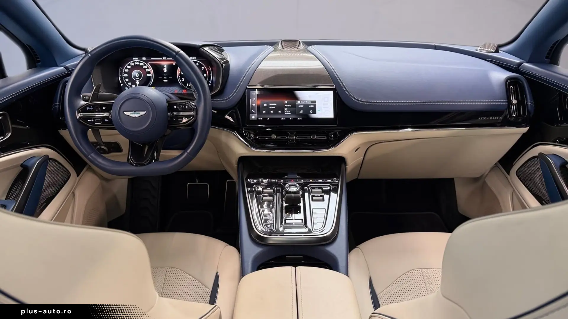 Aston Martin DBX 707   Elwood Blue   PANO   B&W