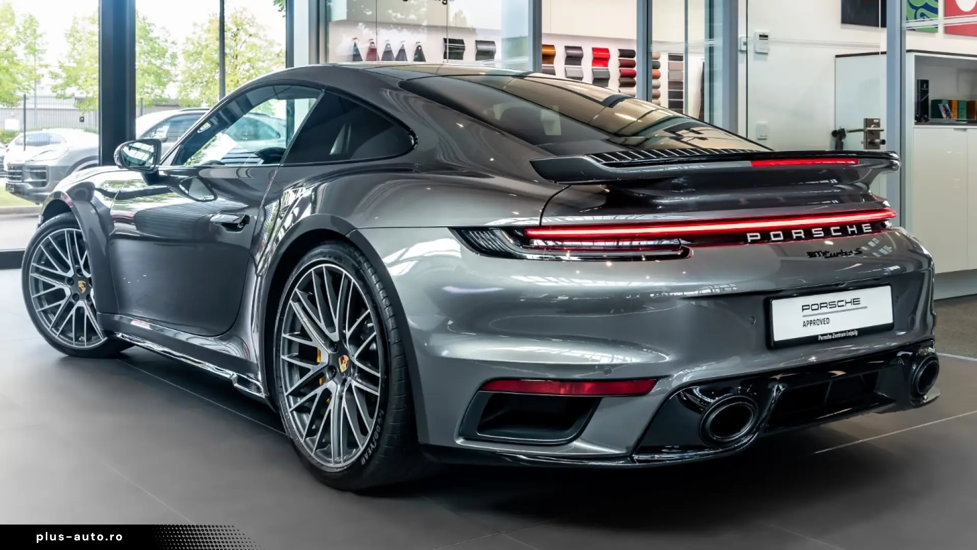 Porsche 992 911 Turbo S SportDesign Package Sport Exhaust