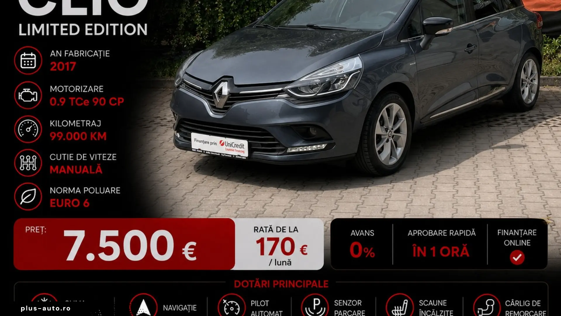 ✅Renault Clio 4 GrandTour LIMITED