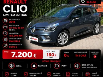 ✅Renault Clio 4 GrandTour LIMITED