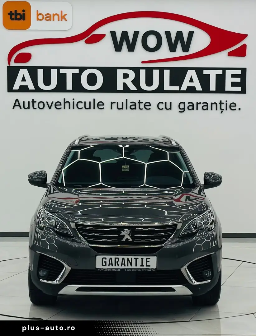 PEUGEOT 5008 2018 1.2i E6 Garantie 12 Luni Rate Avans 0 Doar