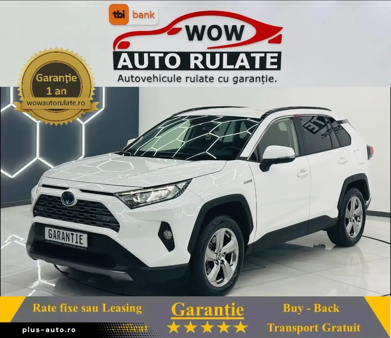 TOYOTA Rav-4 2021 2.5i hybrid E6 Garantie 12 Luni Rate Avans