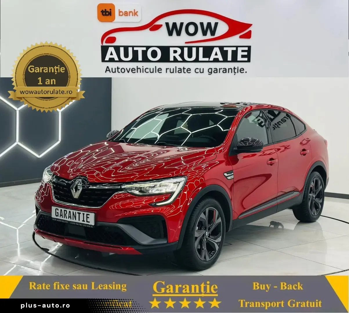 RENAULT Arkana 2022 1.6i HYBRID  E6 Garantie 12 Luni Rate Av