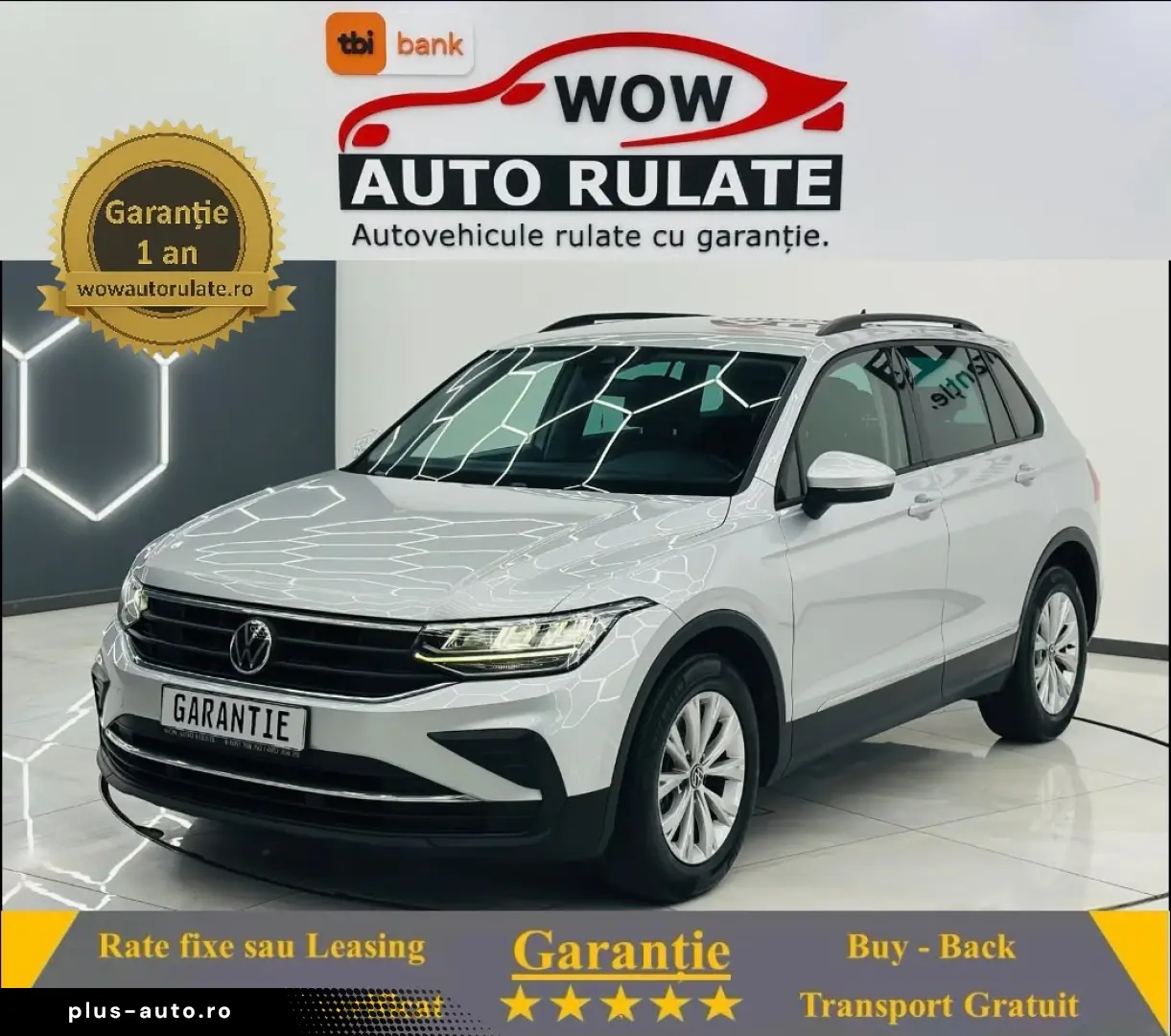 VOLKSWAGEN TIGUAN 2021  2.0D  E6 Garantie 12 Luni Rate Avans