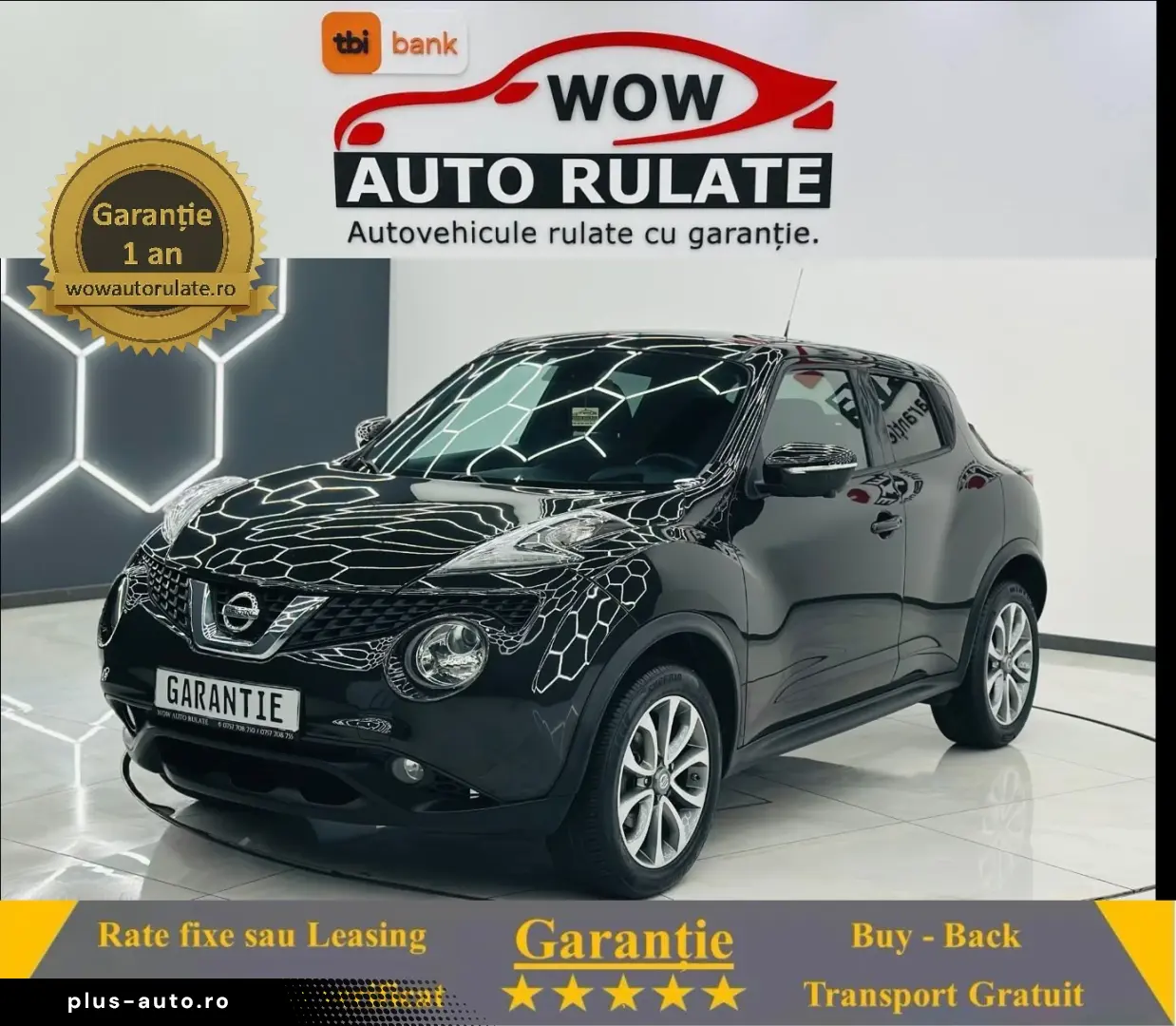 NISSAN JUKE 2016 1.2i E6 Garantie 12 Luni Rate Avans 0 Doar