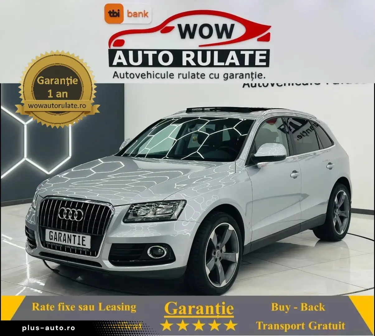 AUDI Q5 2015 2.0D E6 Garantie 12 Luni Rate Avans 0 Doar Cu B