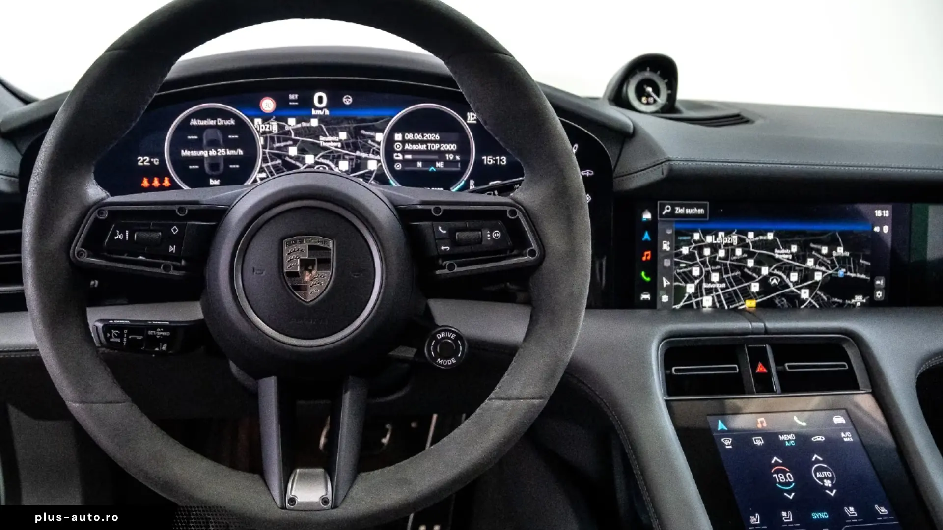 Porsche Taycan Turbo Burmester ActiveRide Night Vision