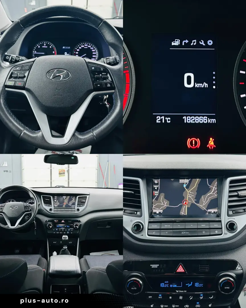 HYUNDAI TUCSON 2016 1.7D E6 Garantie 12 Luni Rate Avans 0 Do