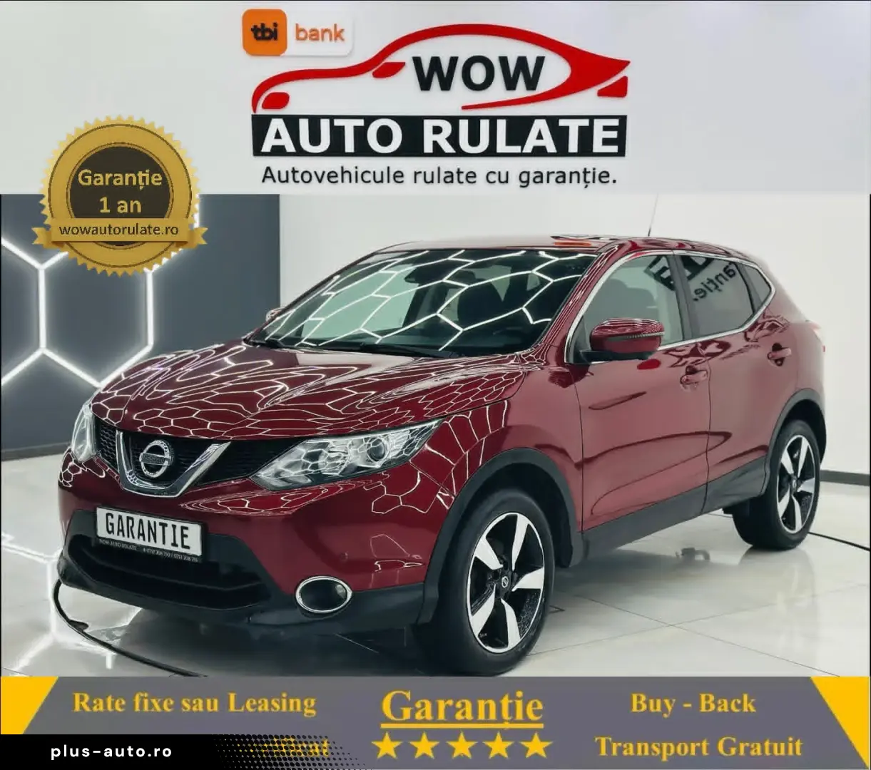 NISSAN Qashqai 2016 1.6D E6 Garantie 12 Luni Rate Avans 0 Do