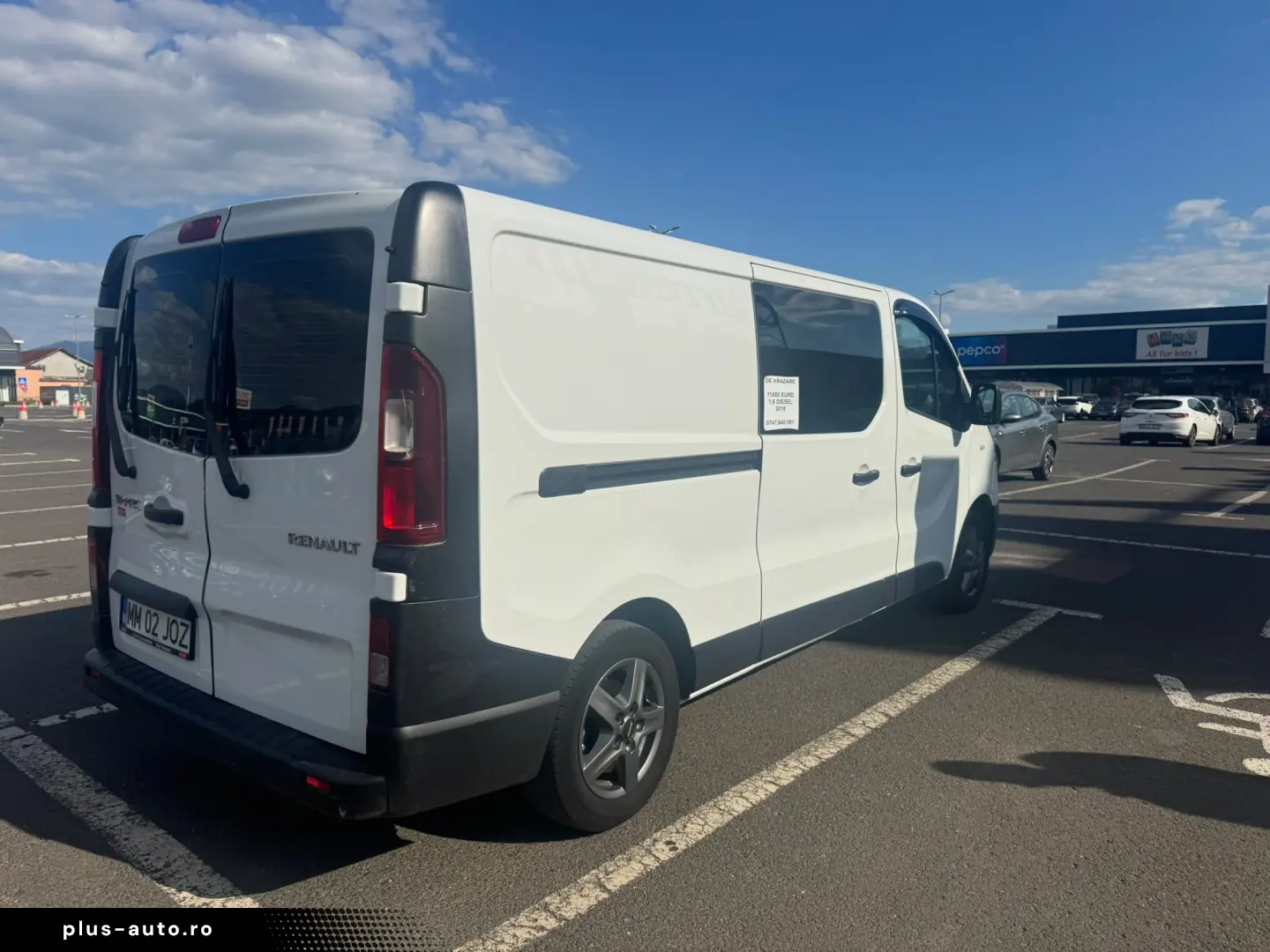 Renault Trafic 2016•1.6 dCi  Dublă Cabină inmatriculat