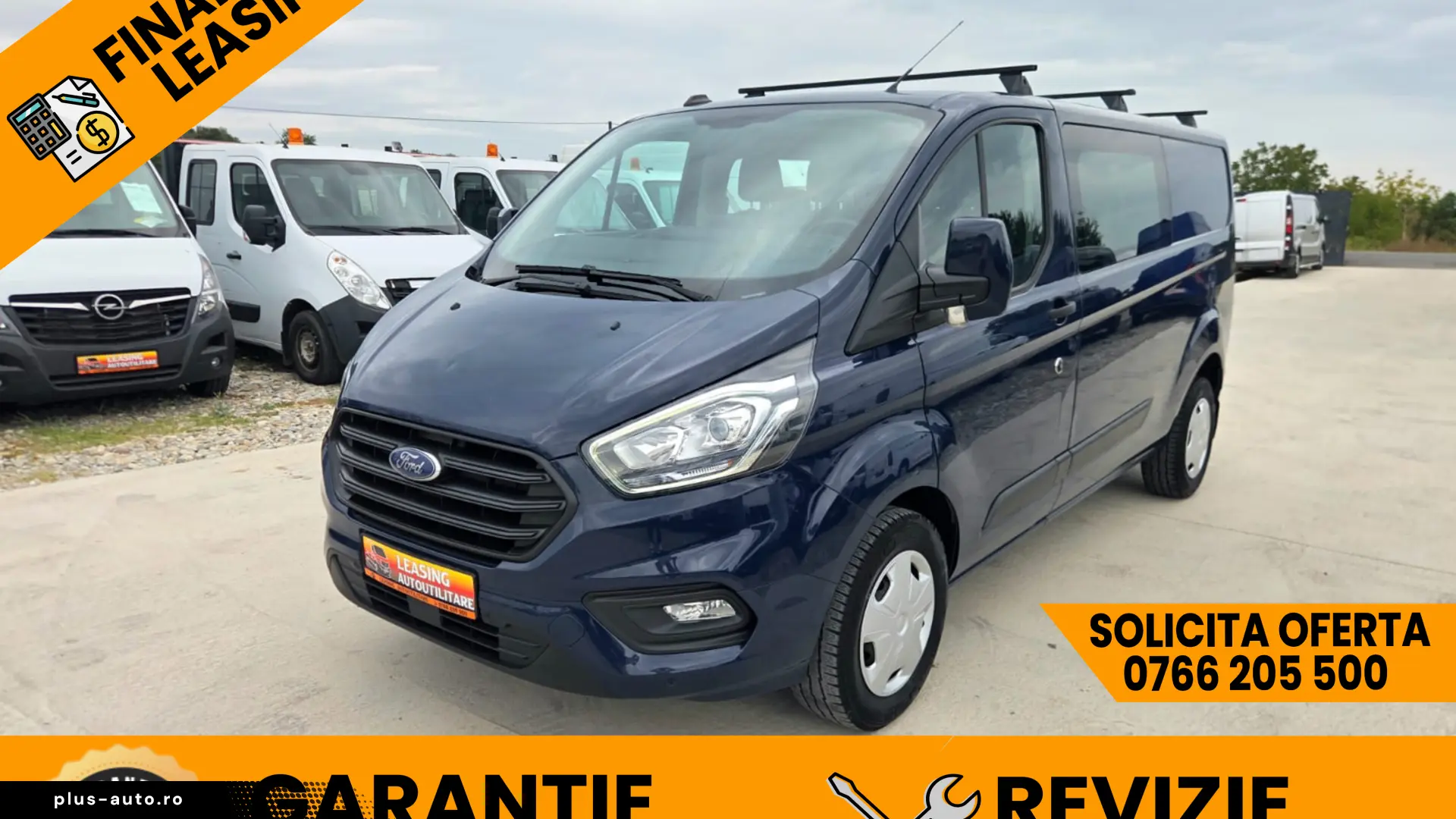 FORD TRANSIT CUSTOM DOKA 6 LOCURI DUBA MIXT